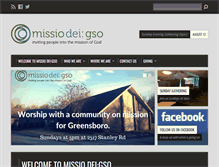 Tablet Screenshot of missiodei-gso.com